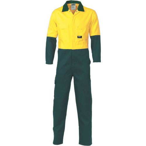 HiVis Two Tone Cotton Coverall 3851DNCTone Cotton Coverall 3851