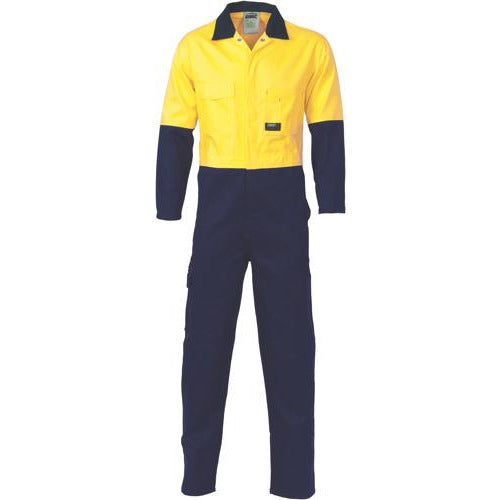 HiVis Two Tone Cotton Coverall 3851DNCTone Cotton Coverall 3851