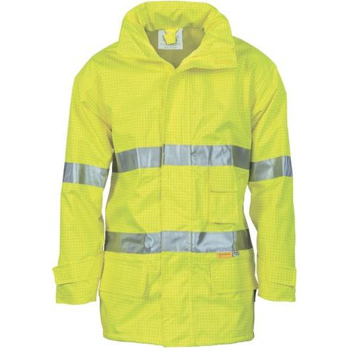 HiVis Breathable Anti-Static Jacket with 3M Reflective Tape 3875DNCHiVis Breathable Anti-Static Jacket