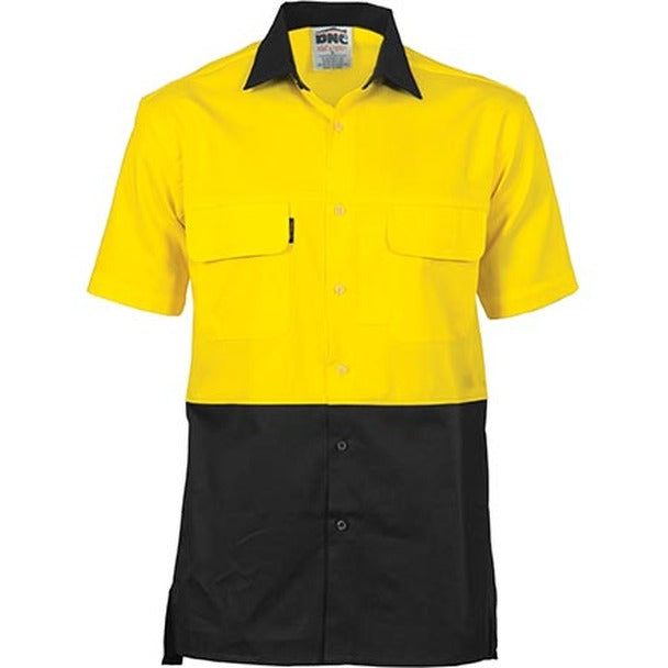 HiVis 3 Way Cool-Breeze Cotton Shirt - short sleeve 3937
