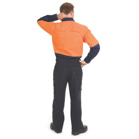 HiVis 3 Way Long sleeve Cotton Shirt Online