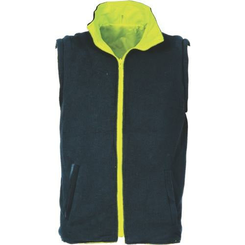 HiVis Breathable Rain Jacket "6 in 1" Biomotion tape with Vest 3572DNCHiVis Breathable Rain Jacket "6