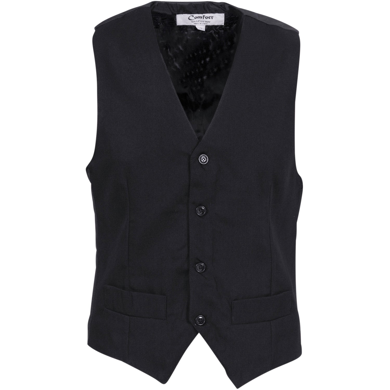 Mens Black Vest 4301DNCMens Black Vest 4301