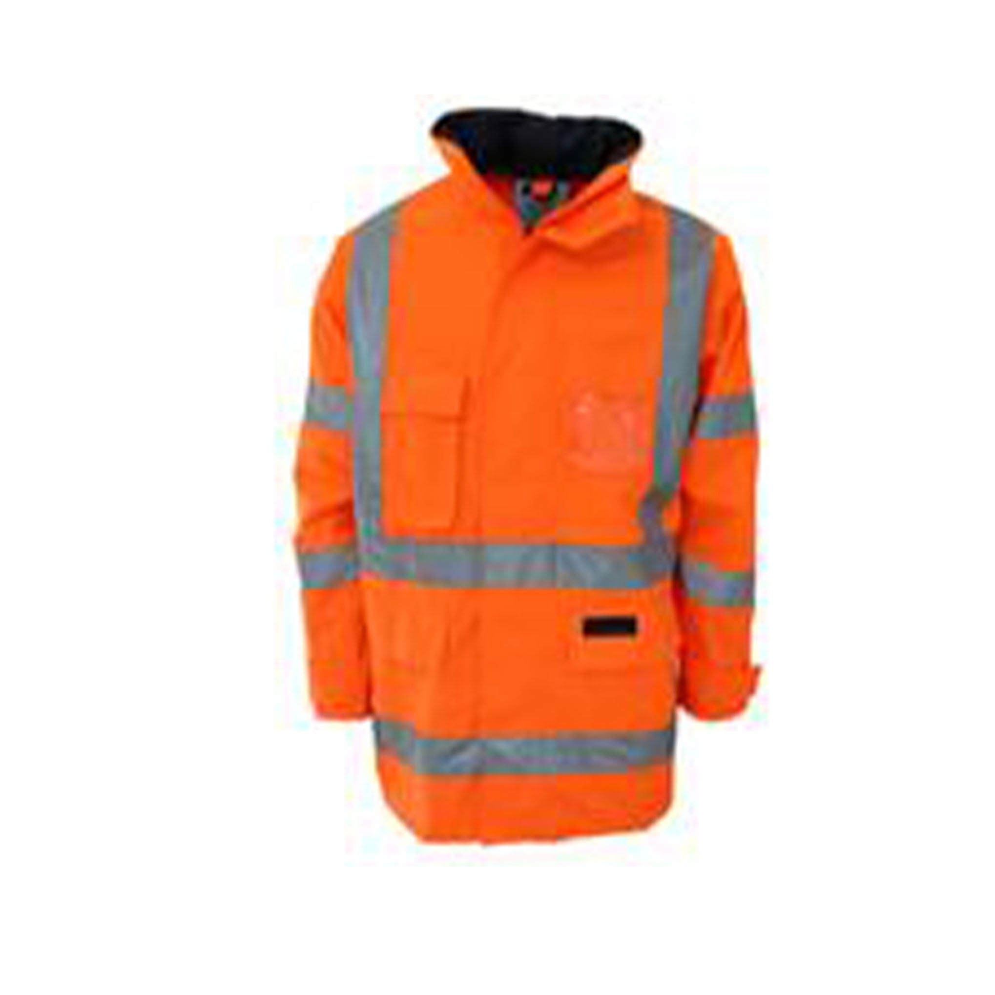 HiVis Breathable Rain Jacket Biomotion tape 3571DNCHiVis Breathable Rain Jacket Biomotion tape 3571