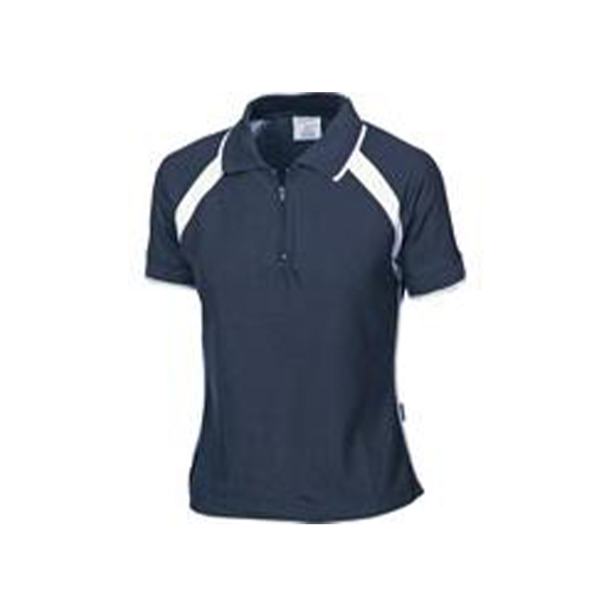 Ladies Poly/Cotton Contrast Raglan Panel Polo 5246DNCLadies Poly/Cotton Contrast Raglan Panel Polo 5246