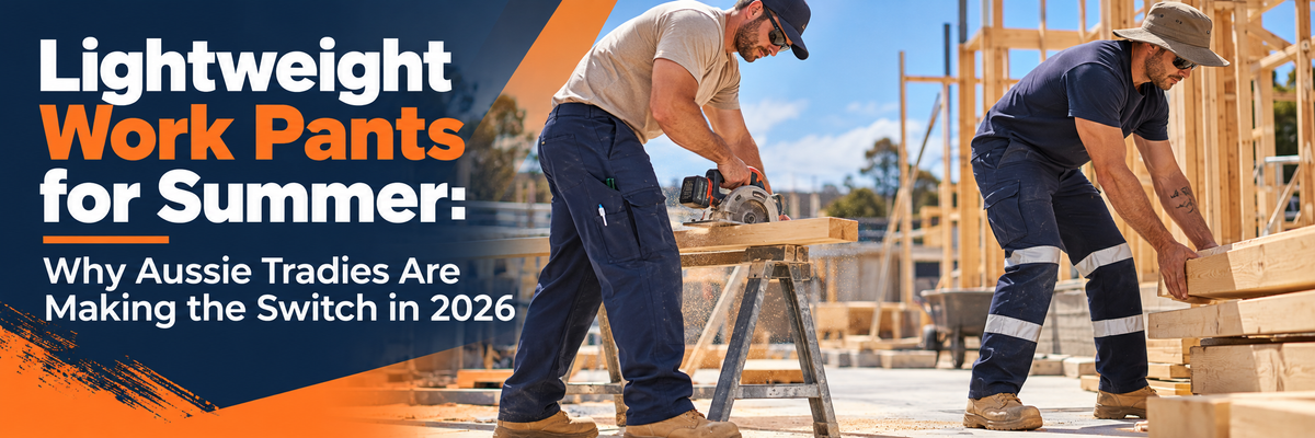 Lightweight Work Pants for Summer: Why Aussie Tradies Are Making the Switch in 2026