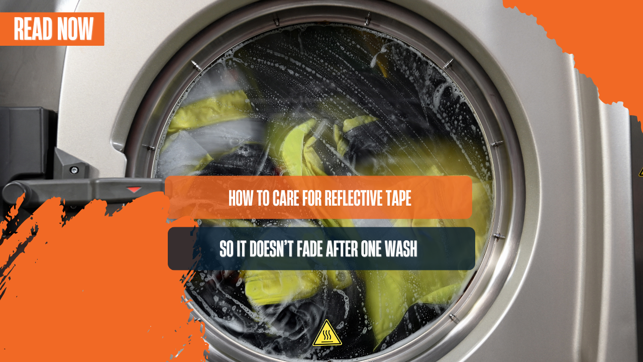 How to Care for Reflective Tape So It Doesn’t Fade After One Wash