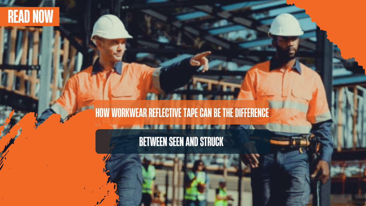How Workwear Reflective Tape Can Be the Difference Between Seen and Struck