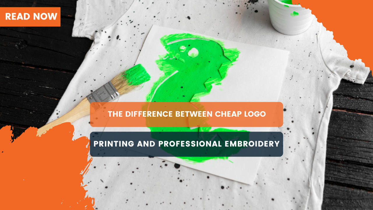 The Difference Between Cheap Logo Printing and Professional Embroidery