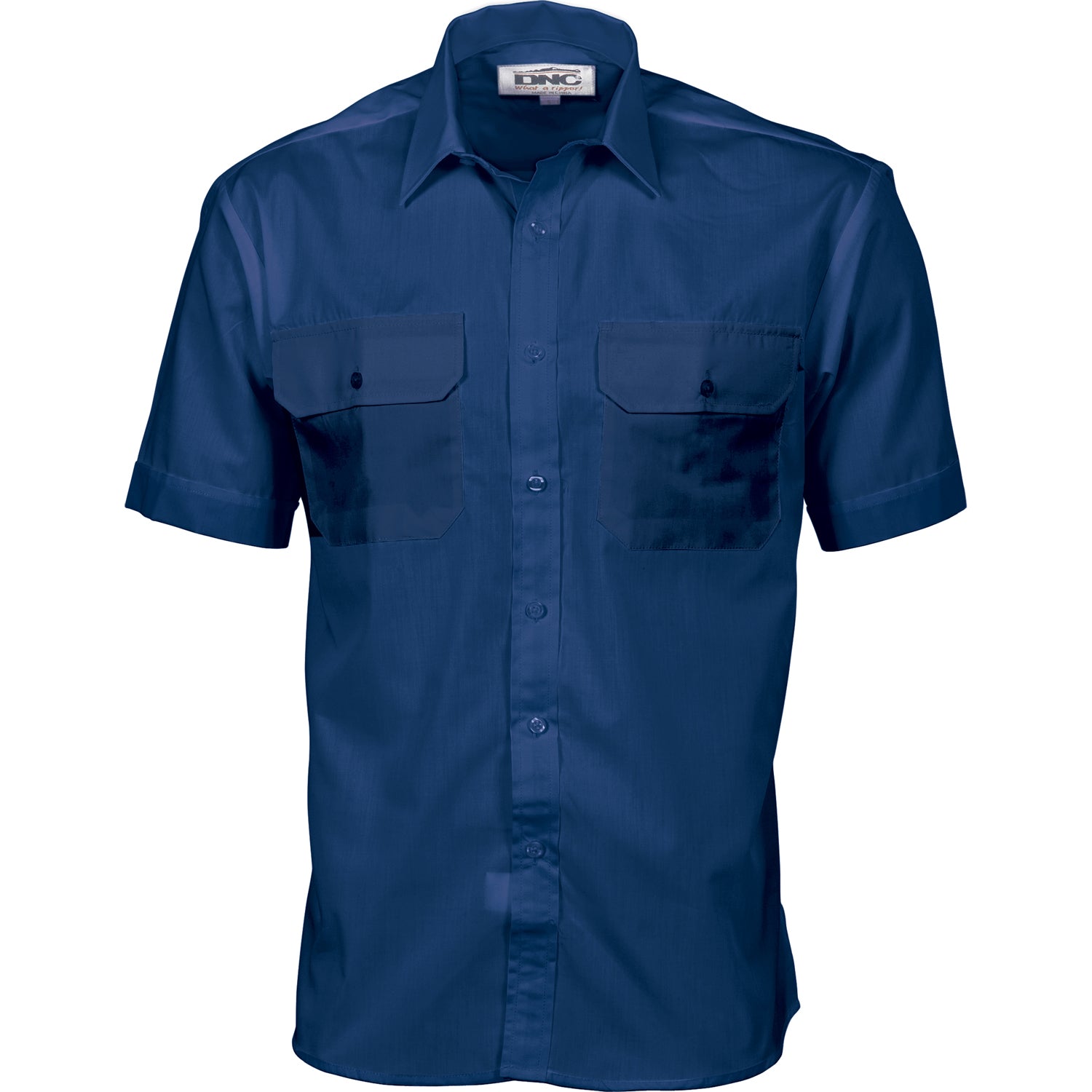 Polyester Cotton Work Shirt - Short Sleeve 3211DNCPolyester Cotton Work Shirt - Short Sleeve 3211