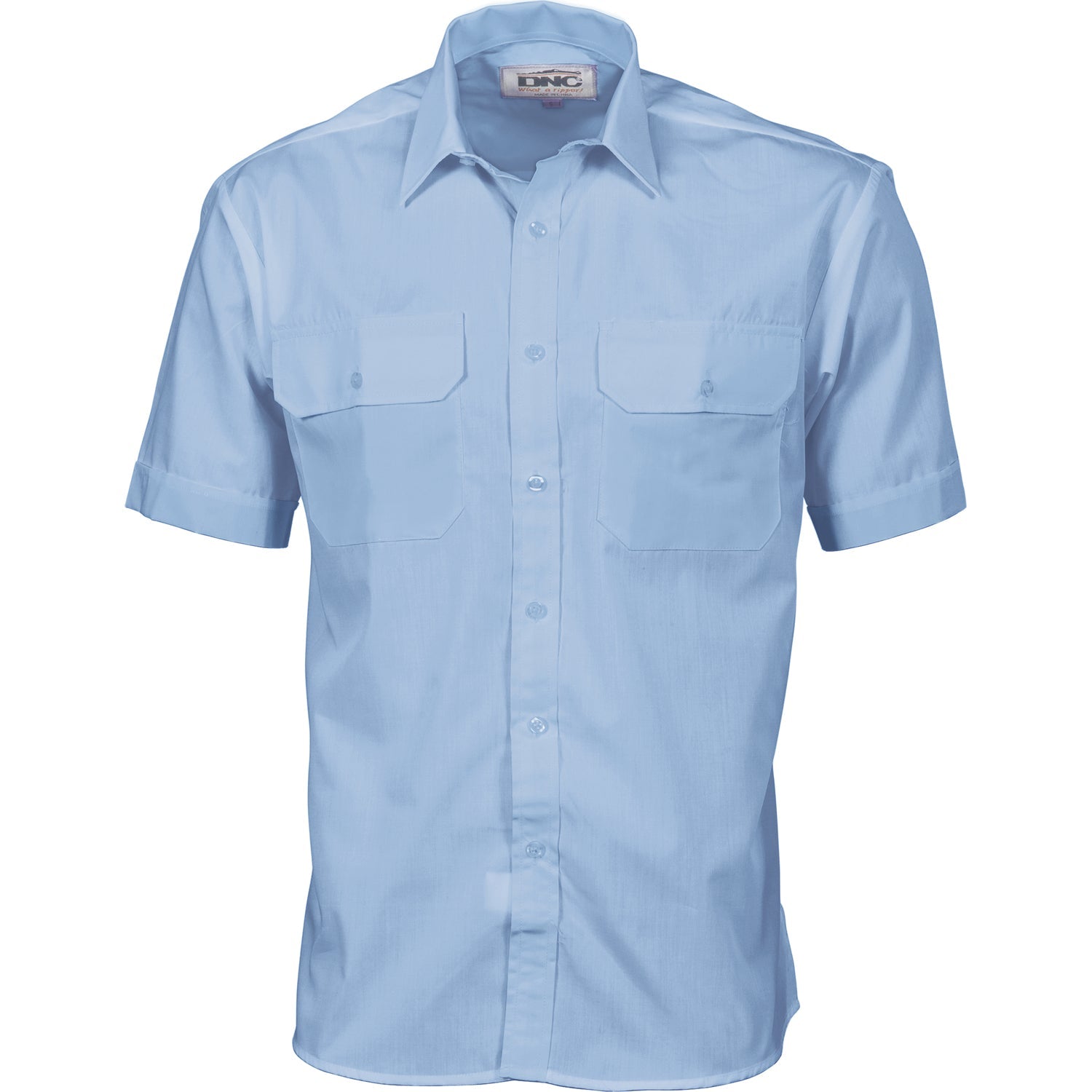 Polyester Cotton Work Shirt - Short Sleeve 3211DNCPolyester Cotton Work Shirt - Short Sleeve 3211