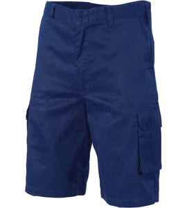 Lightweight Cool-Breeze Cotton Cargo Shorts 3304