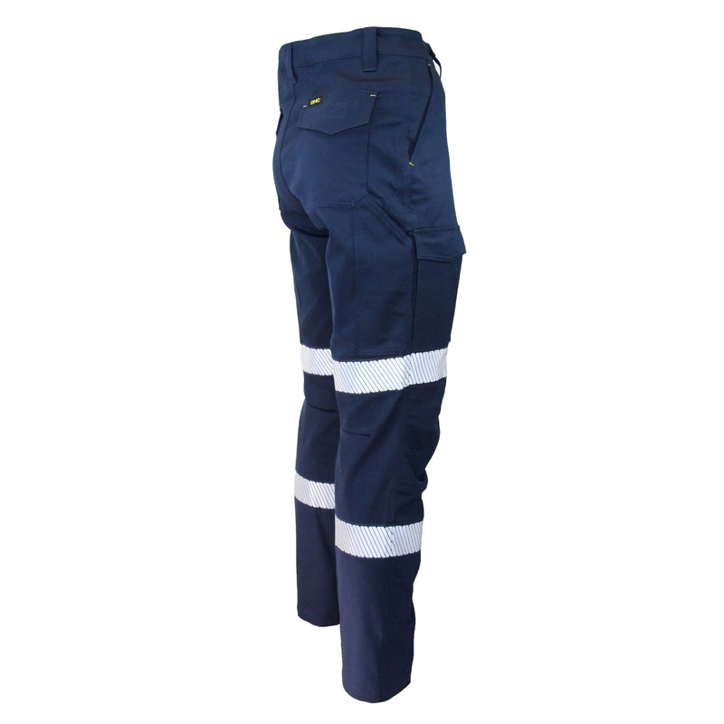 SlimFlex Cushioned Knee Pads Bio-Motion Segment Taped Cargo Pants 3372