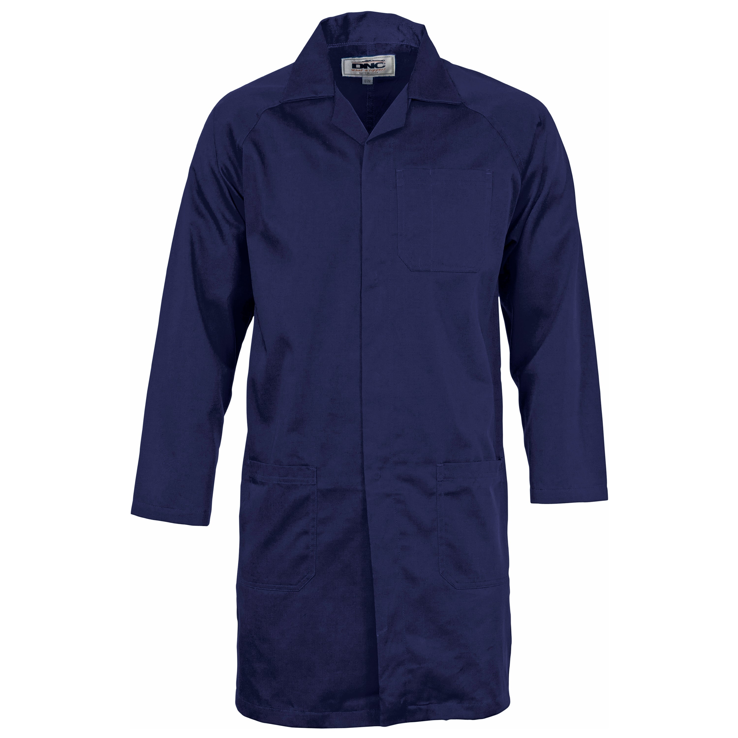 Polyester Cotton Dust Coat (Lab Coat) 3502DNCPolyester Cotton Dust Coat (Lab Coat) 3502