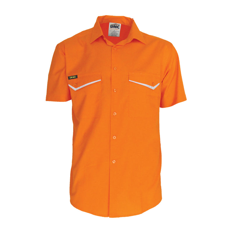 HiVis RipStop Cotton Cool Shirt, S/S 3583