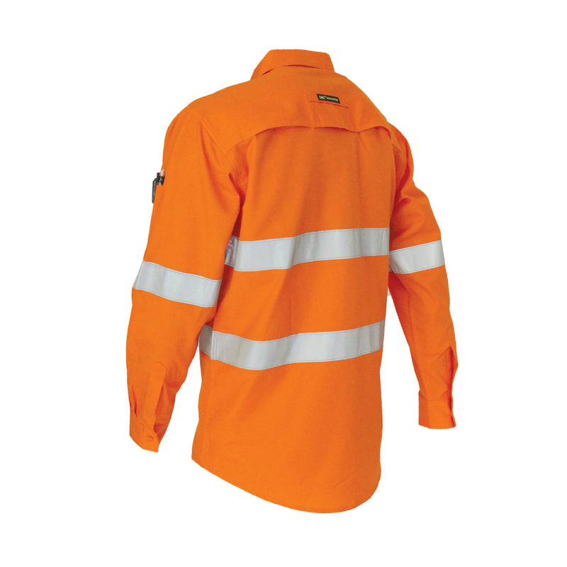 HiVis RipStop Cotton Cool Shirt with Reflective Tape, L/S 3590
