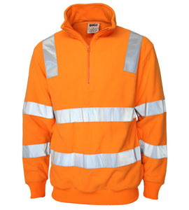 HiVis VIC Rail 1/2 zip Polar Fleece 3731