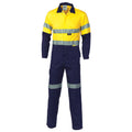 HiVis Two Tone Cotton Coverall with 3M R/Tape - 3855