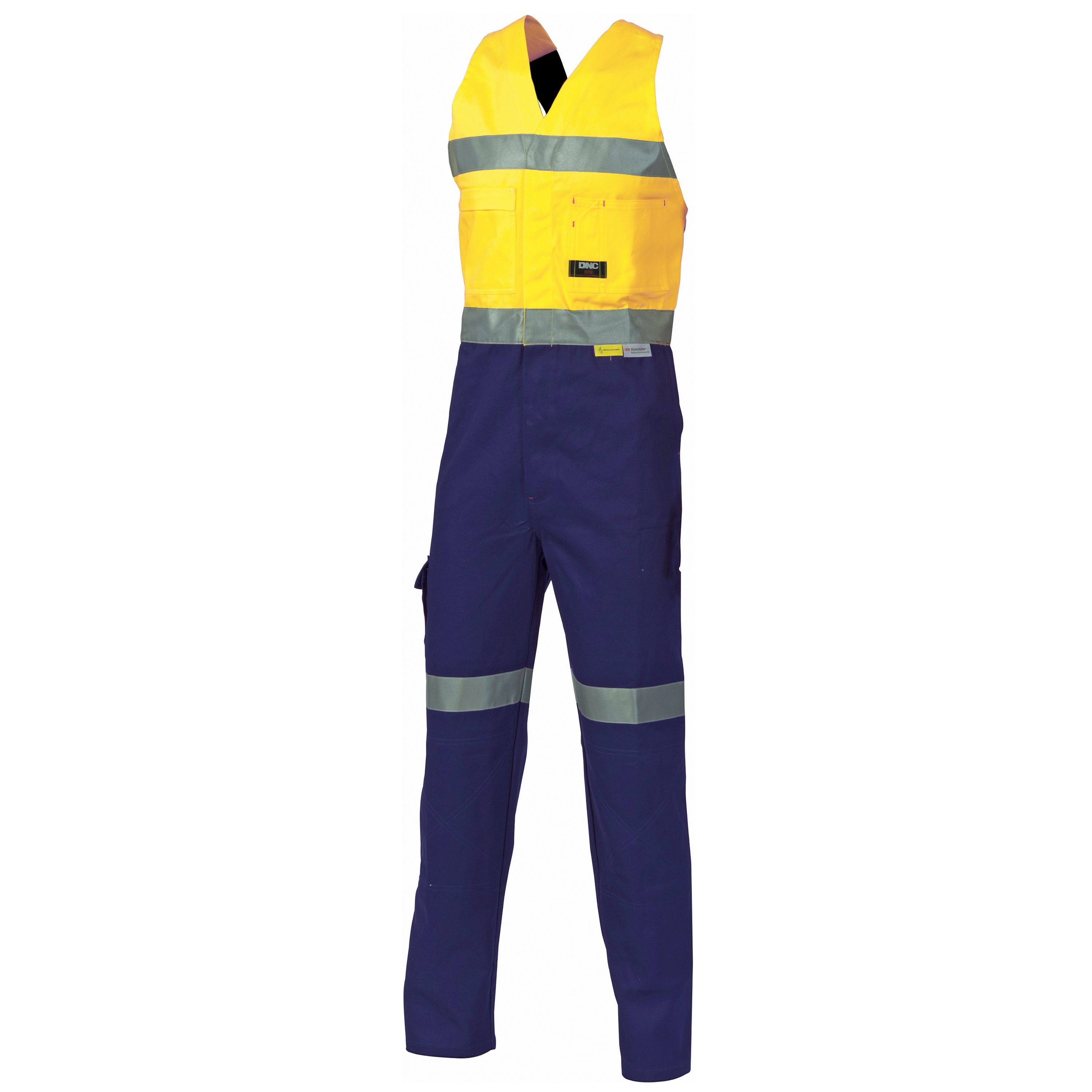 HiVis Cotton Action Back with CSR R/Tape - 3857