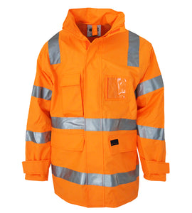 HiVis VIC Rail Rain Jacket 3968