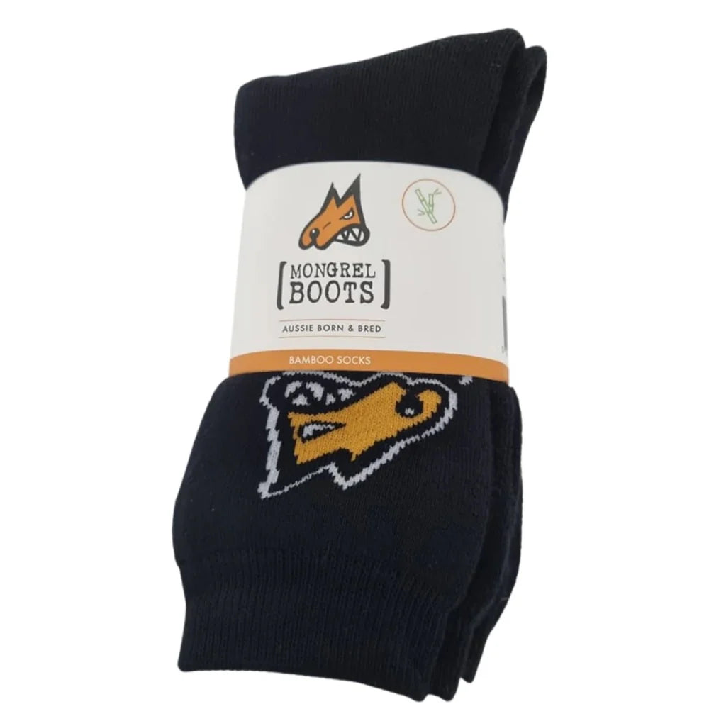 Mongrel Bamboo Socks - 3 Pack