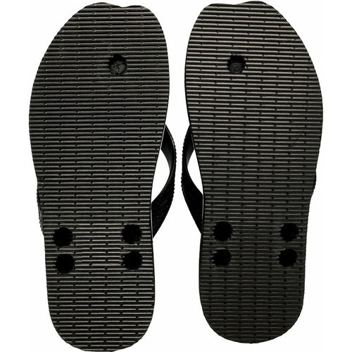 Double Plugger Thong with durable rubber sole showing double plug design for enhanced wear.