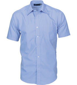 Mens Premier Poplin Business Shirts - Short Sleeve 4151
