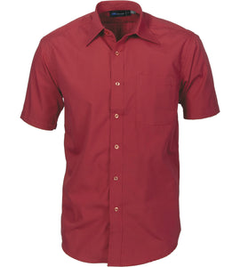 Mens Premier Poplin Business Shirts - Short Sleeve 4151