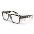 Safe Style FMTC100 Fusions Milky Torts Frame /Clear UV400 Safety Glasses