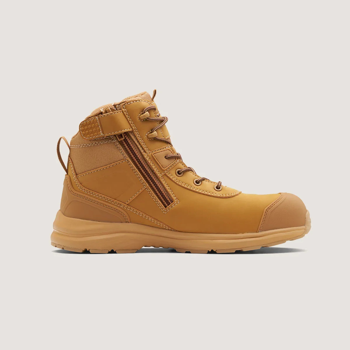 Blundstone 796 Blundstone - Rubber Comp Safety - Wheat - Unisex - Zip BlundstoneBlundstone 796 Blundstone - Rubber Comp Safety - Wheat - Unisex - Zip Side