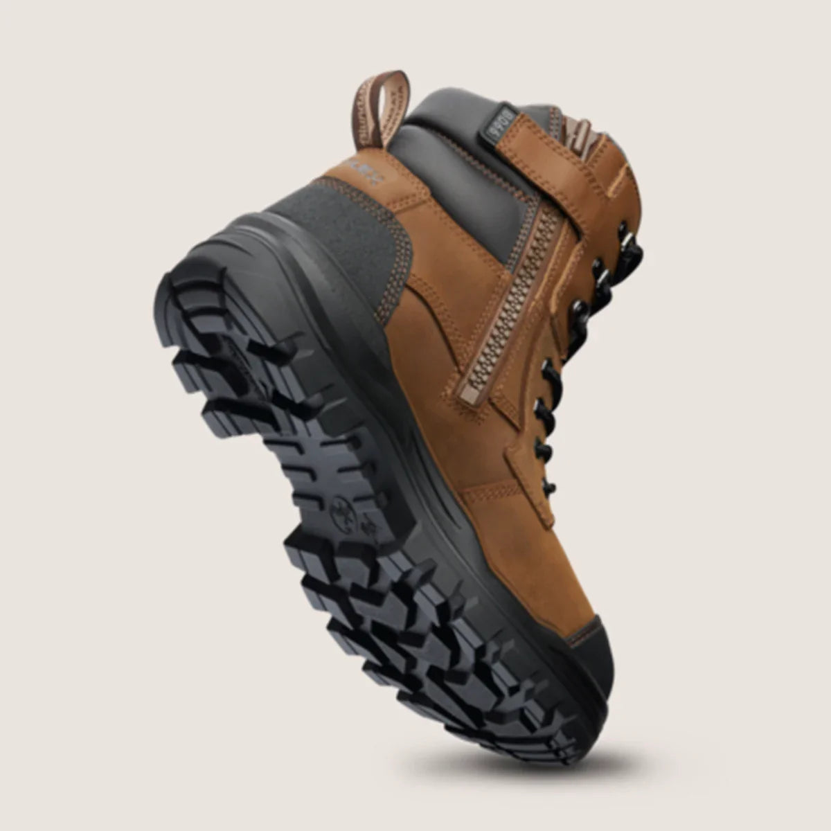 Blundstone 8066 Rotoflex - TPU Steel Safety - Saddle - Unisex - 150Mm BlundstoneBlundstone 8066 Rotoflex - TPU Steel Safety - Saddle - Unisex - 150Mm Zip Side