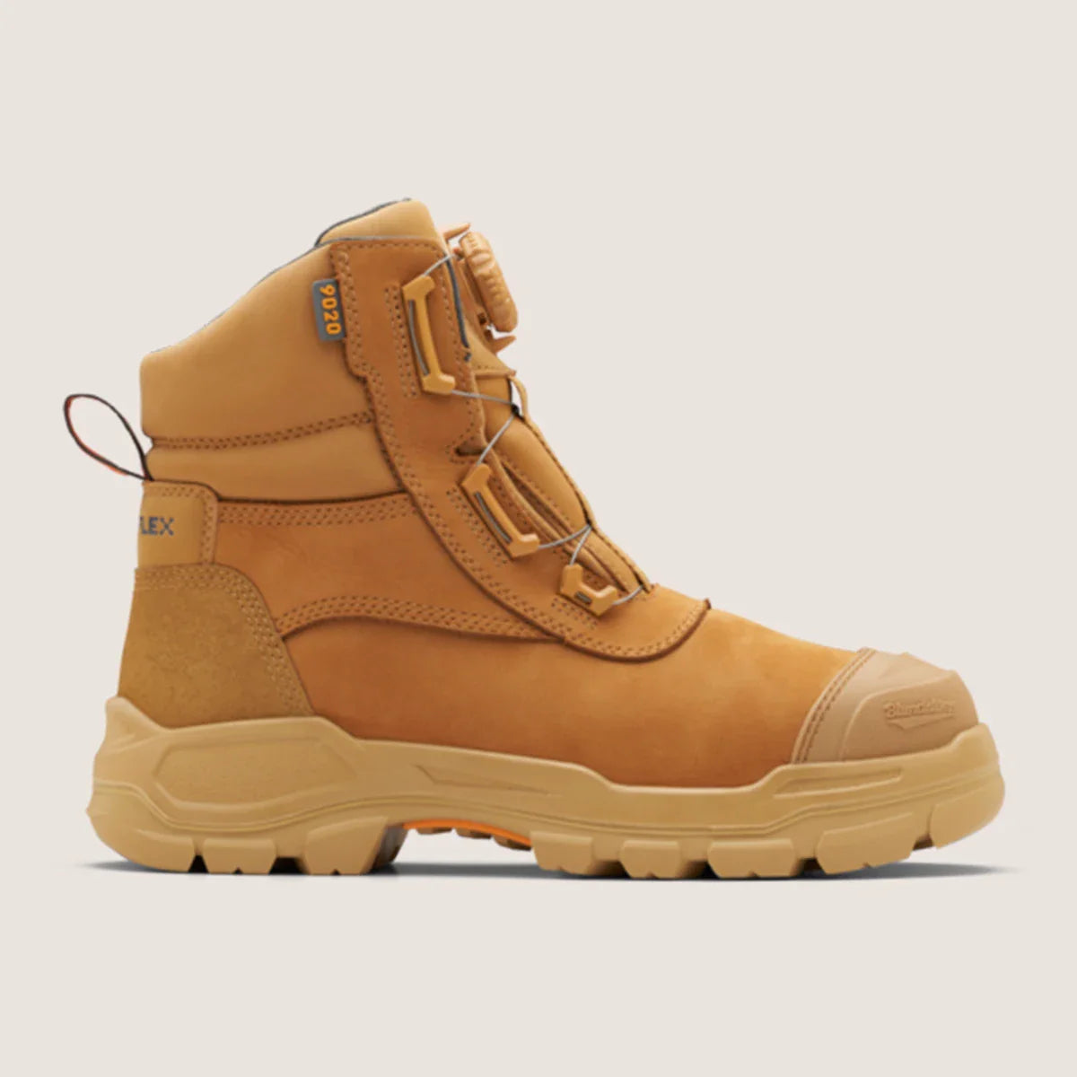 Blundstone 9020 Rotoflex - Rubber Steel Safety - Wheat - Unisex - 150MBlundstoneBlundstone 9020 Rotoflex - Rubber Steel Safety - Wheat - Unisex - 150Mm Boa Lace