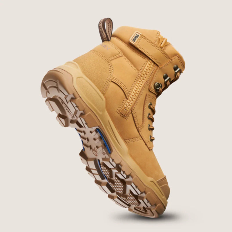 Blundstone 9060 Rotoflex - Rubber Steel Safety - Wheat - Unisex - 150MBlundstoneBlundstone 9060 Rotoflex - Rubber Steel Safety - Wheat - Unisex - 150Mm Zip Side