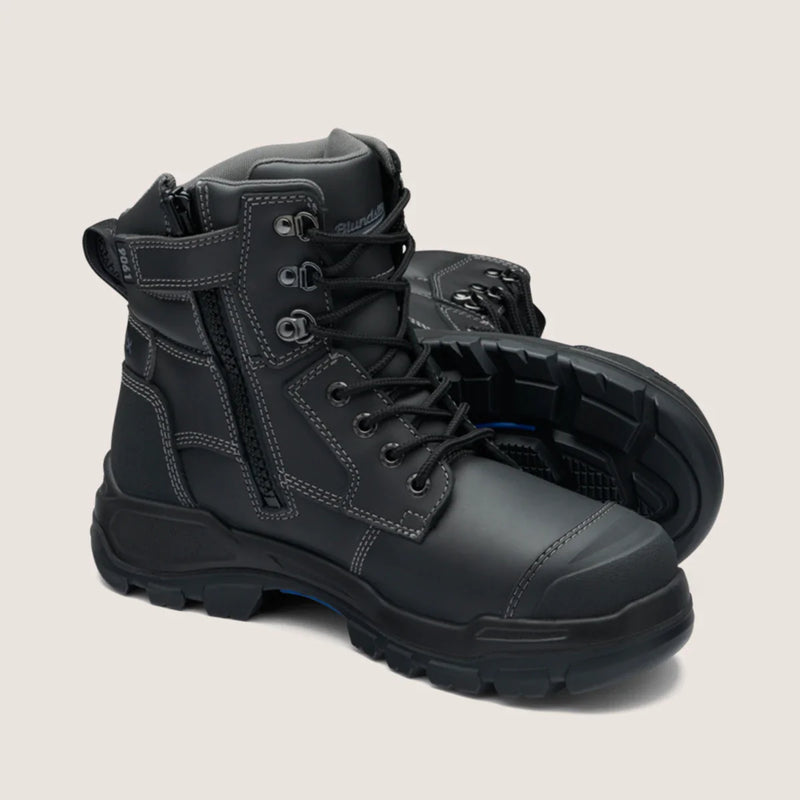 Blundstone 9061 Rotoflex - Rubber Steel Safety - Black - Unisex - 150MBlundstoneBlundstone 9061 Rotoflex - Rubber Steel Safety - Black - Unisex - 150Mm Zip Side