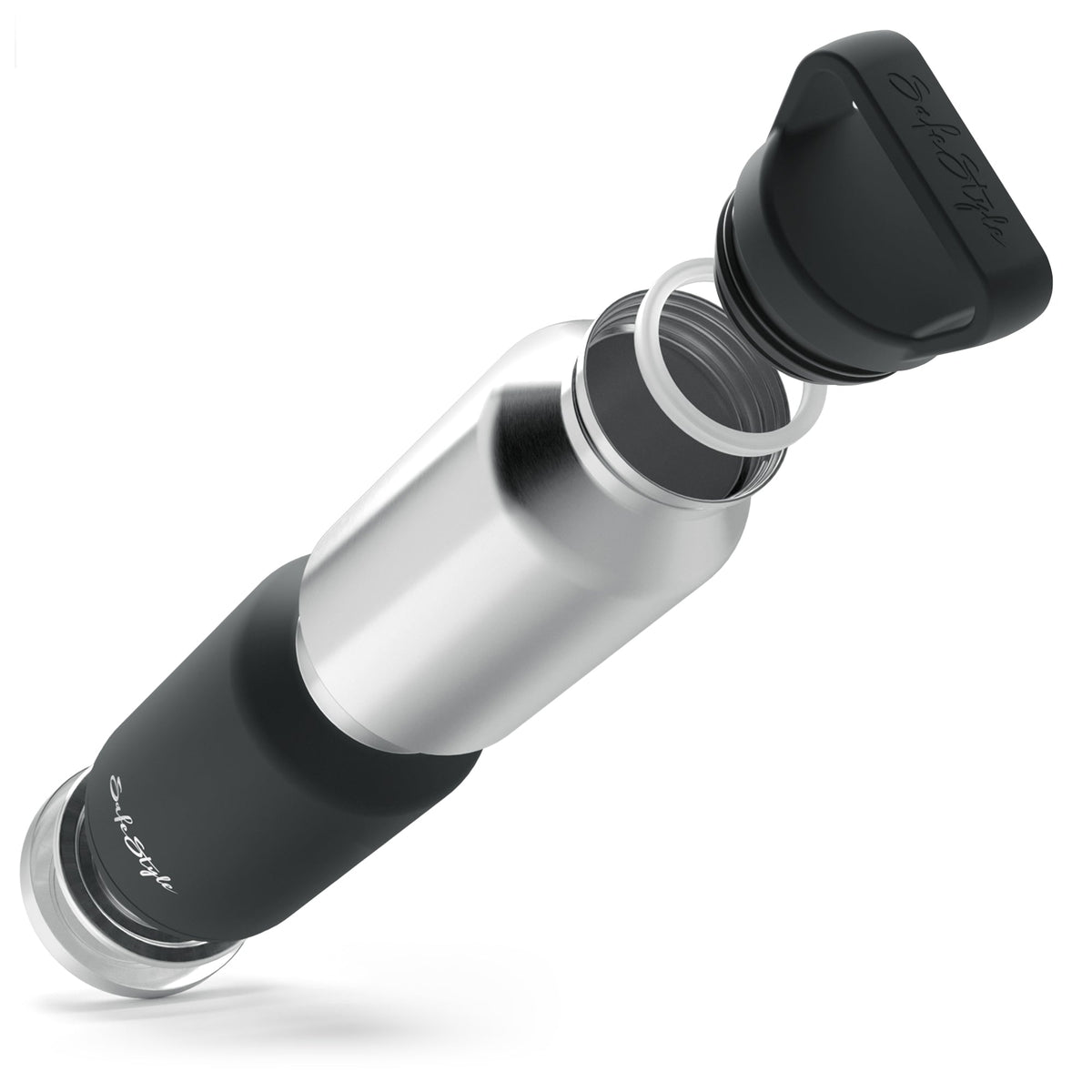 SafeStyle SB1L Big Juicy 1L Water Bottle - Graphite