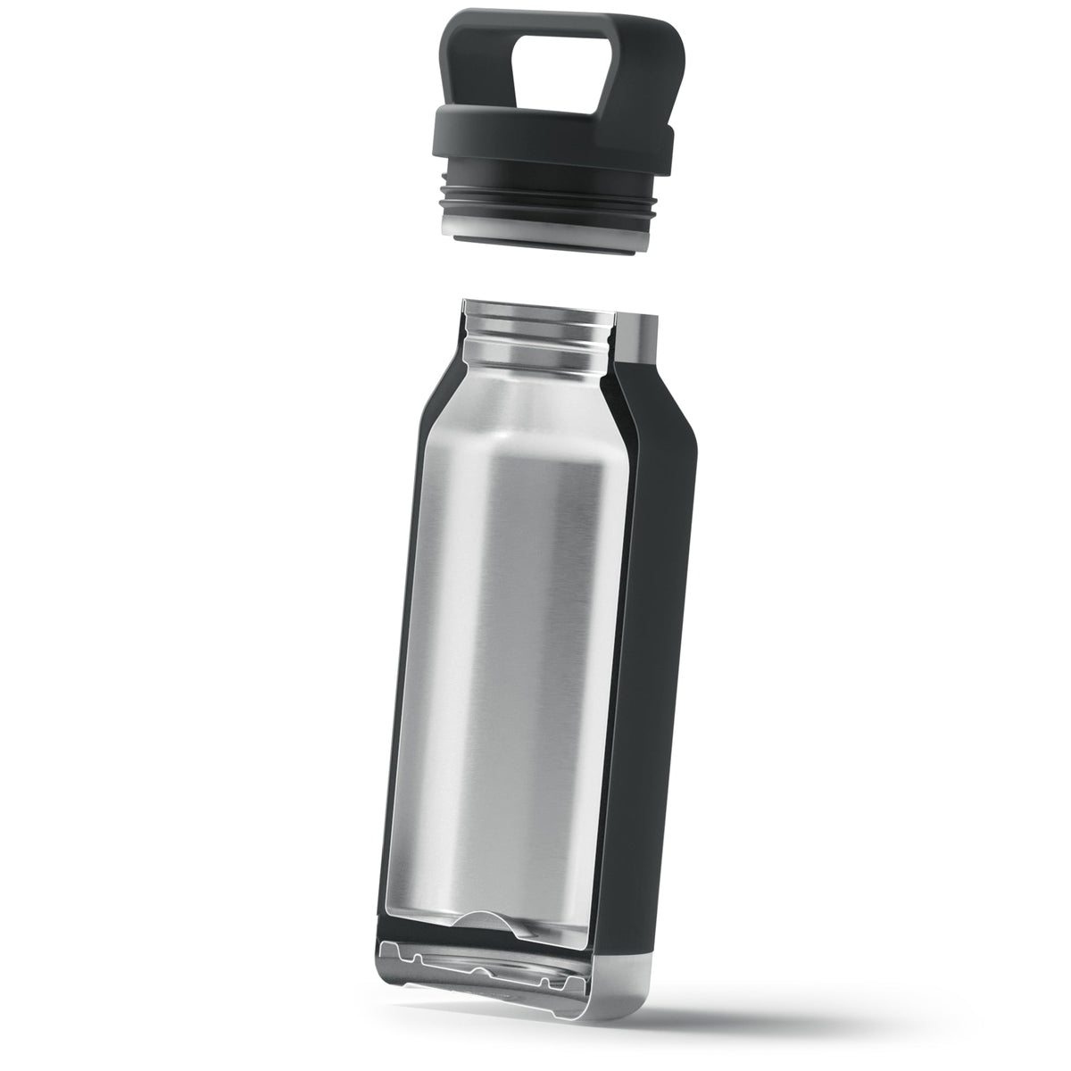 SafeStyle SB1L Big Juicy 1L Water Bottle - Graphite
