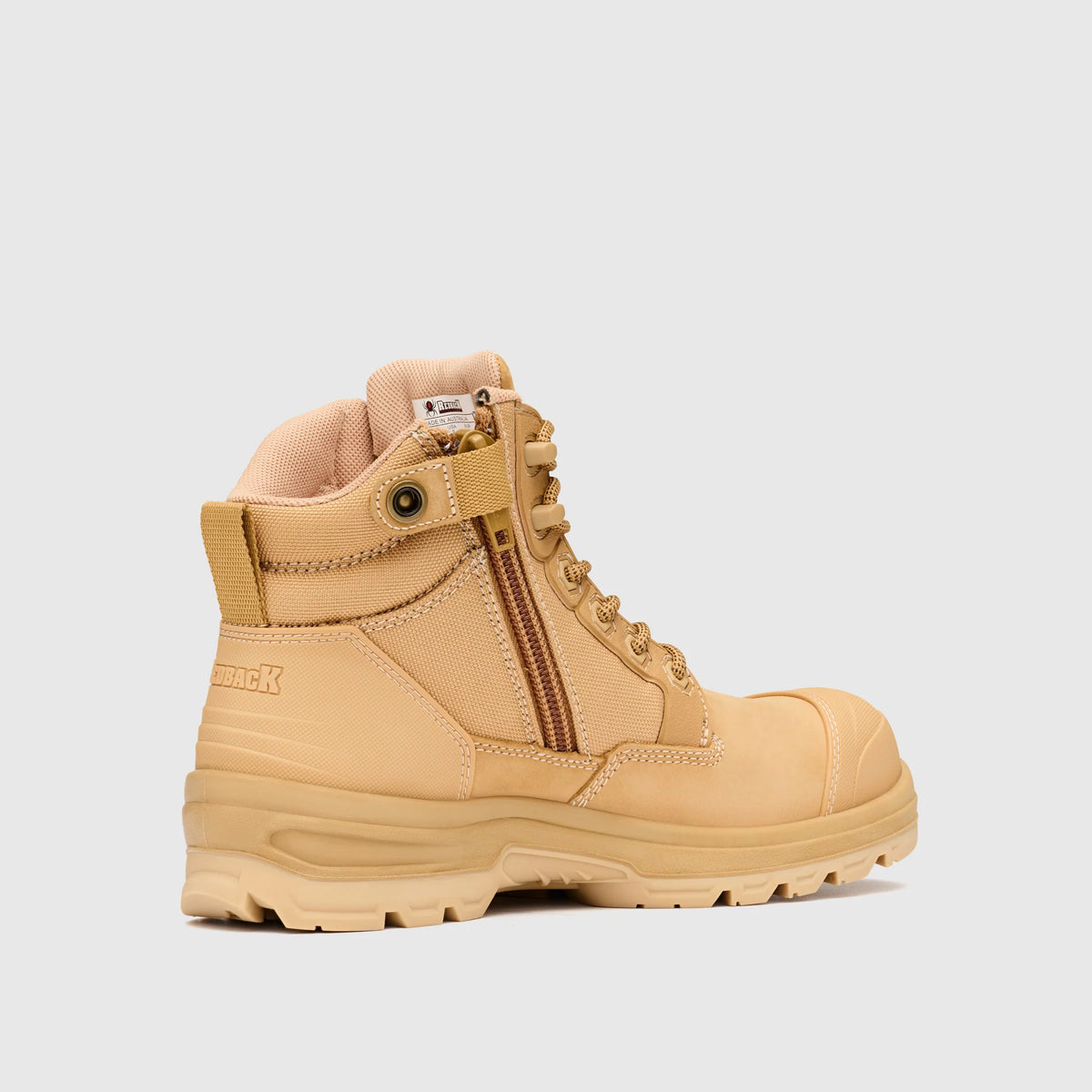 Redback CLZWT Lynx Composite Toe Zip Scuff Cap Boot