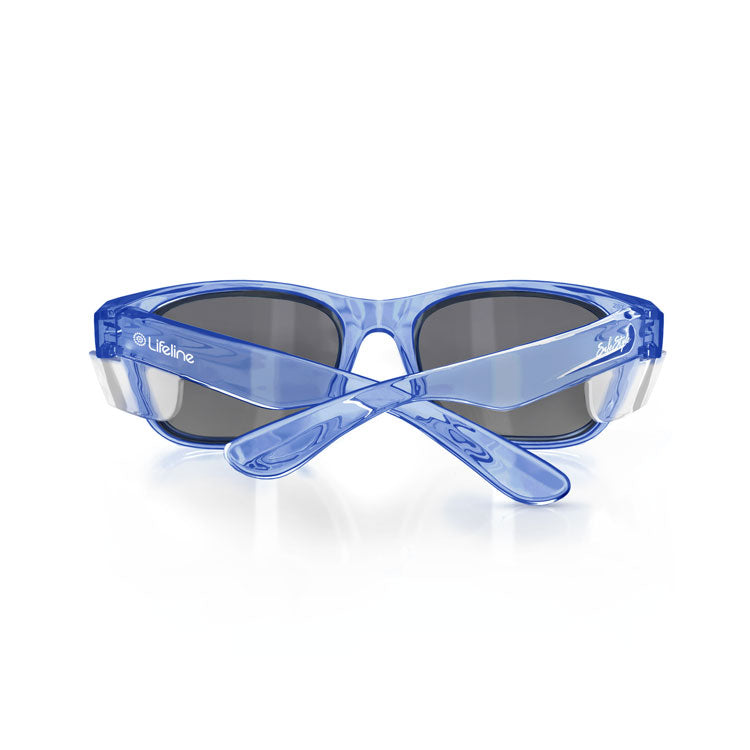 Safe Style CBLT100 Classics Blue Frame Tinted Safety Glasses