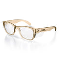 Safe Style CCHC100 Classic Champagne Frame Clear Safety Glasses