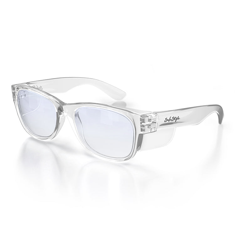 Safe Style CCB100 Classics Clear Frame Safety Glasses
