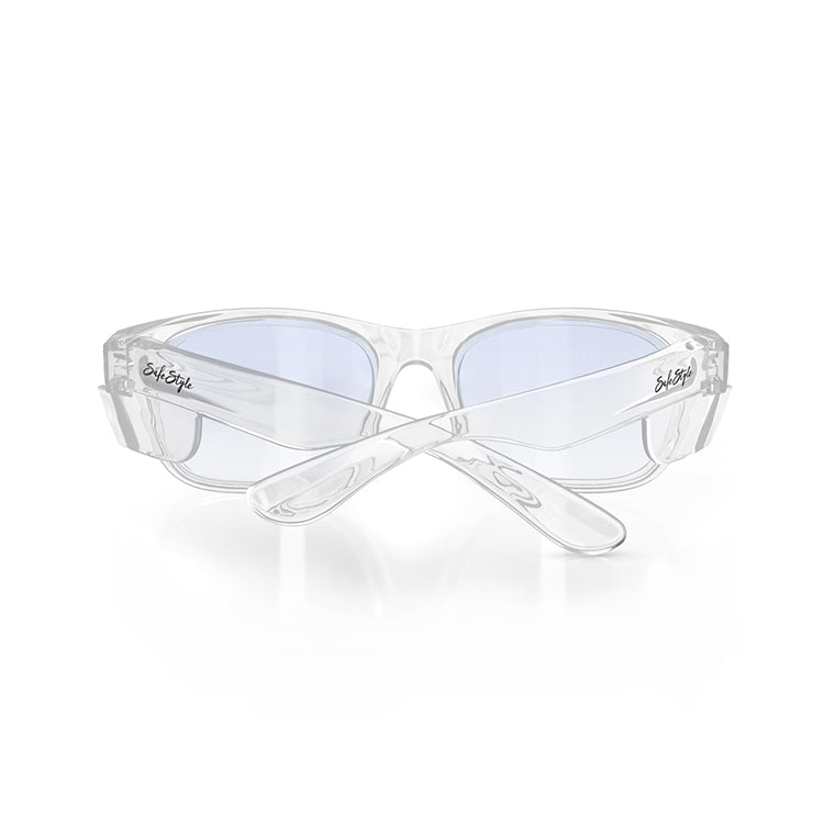 Safe Style CCB100 Classics Clear Frame Safety Glasses