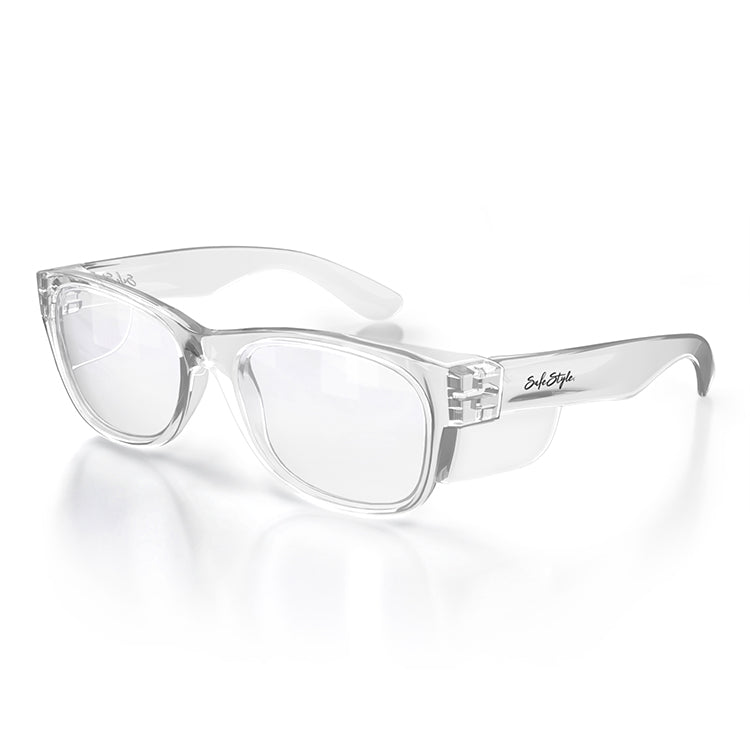 Safe Style CCC100 Classic Clear Frame Safety Glasses