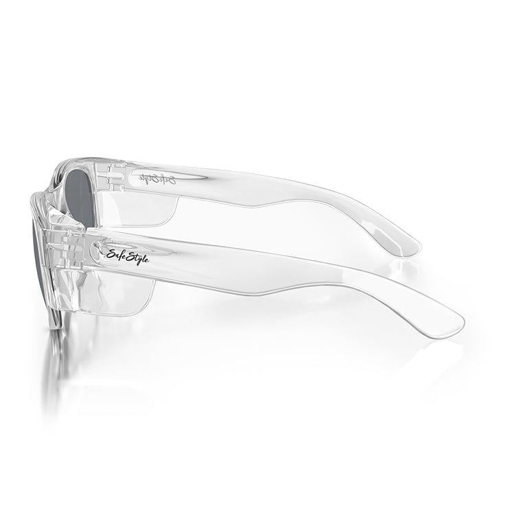 Safe Style CCT100 Classic Clear Frame Safety Glasses