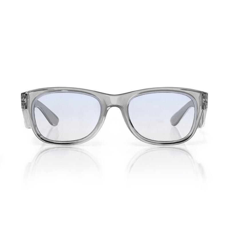 Safe Style CGB100 Classic Graphite Frame Blue Safety Glasses
