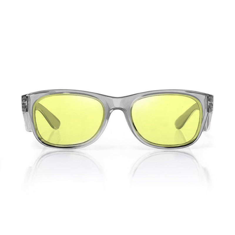Safe Style CGY100 Classics Graphite Frame/ Yellow UV400 Safety Glasses