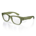 Safe Style CGRC100 Classics Green Frame /Clear UV400 Safety Glasses