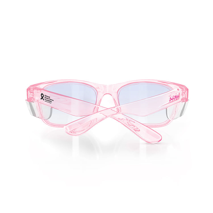 Safe Style CPB100 Classics Pink Frame/Blue Light Blocking UV400 Safety Glasses
