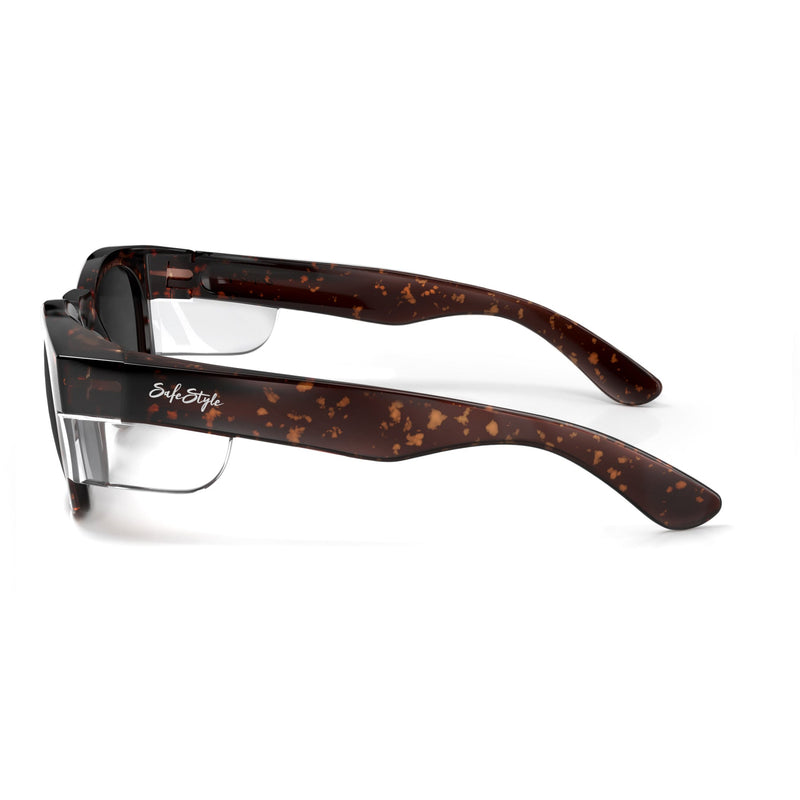 Safe Style CRTP100 Cruisers Brown Torts Frame /Polarised UV400 Safety Glasses