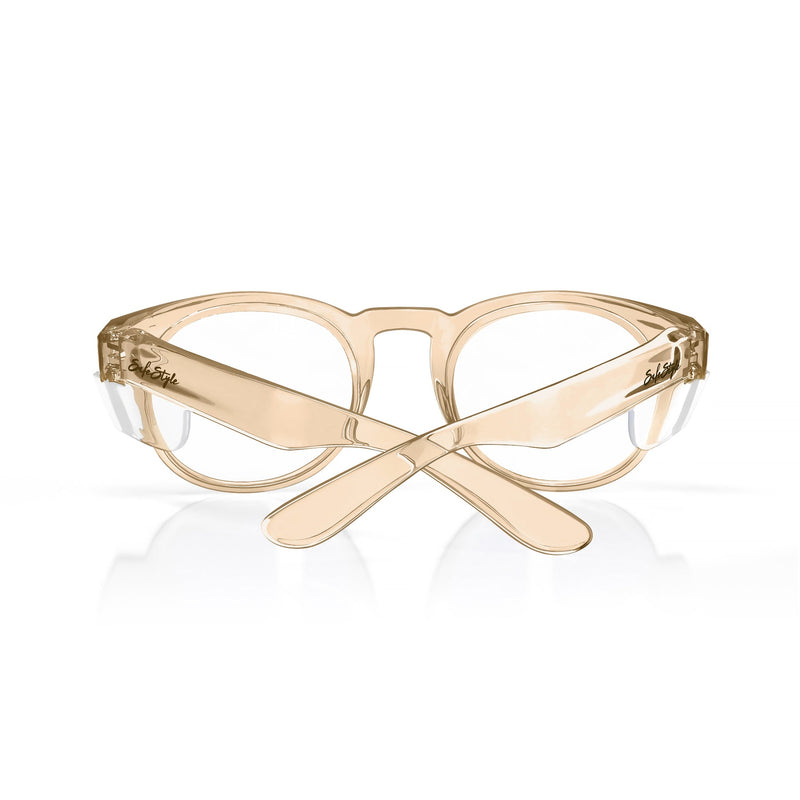 Safe Style CRCHC100 Cruisers Champagne Frame/ Clear Safety Glasses