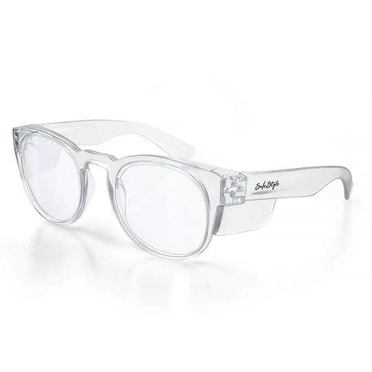 Safe Style CRCC100 Cruisers Clear Frame/Clear UV400 Safety Glasses